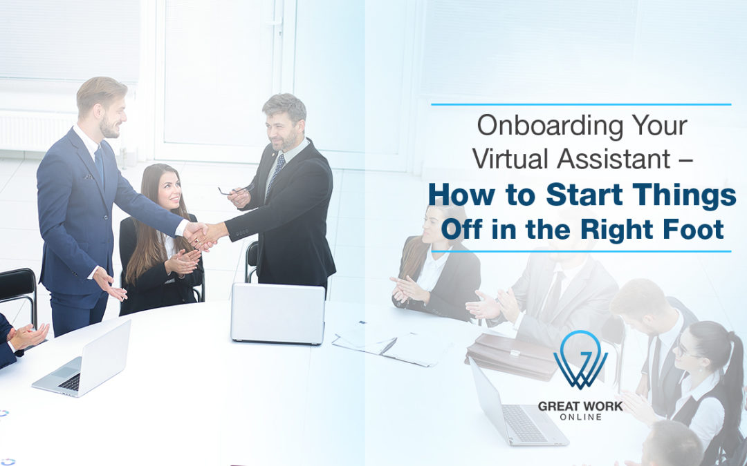 Onboarding Your Virtual Assistant - Starting Things Off in the Right Foot